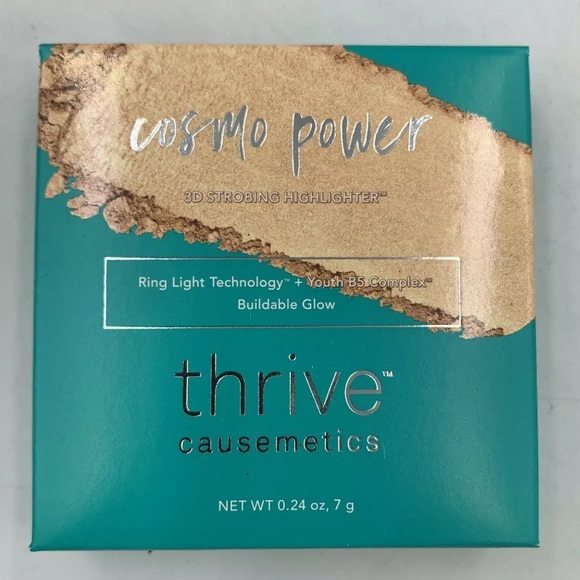 Thrive Causemetics Cosmo Power 3D Strobing Highlighter shade DAWN (Rose Gold) - Picture 5 of 7